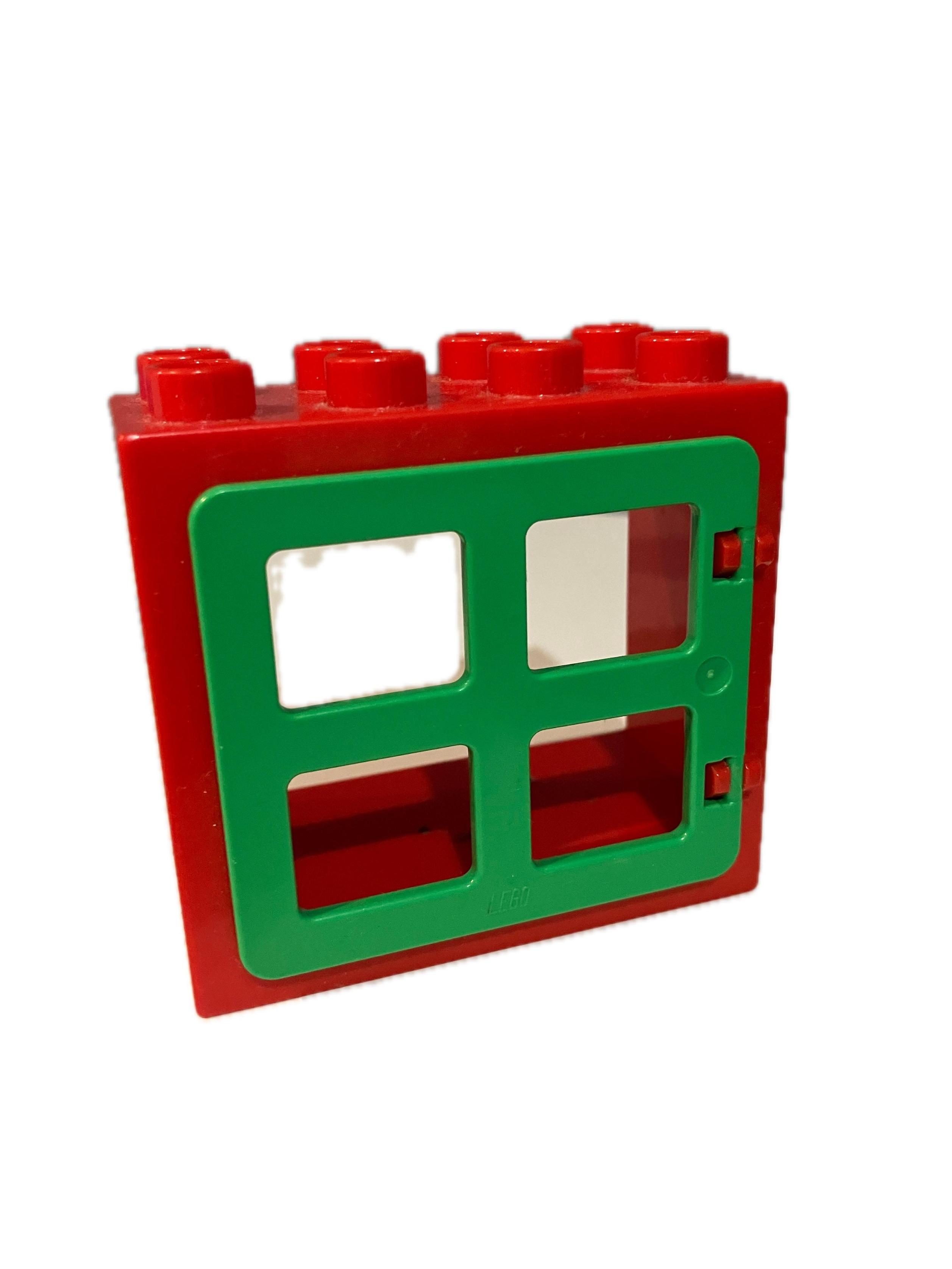Lego® Duplo® okno červenozelené